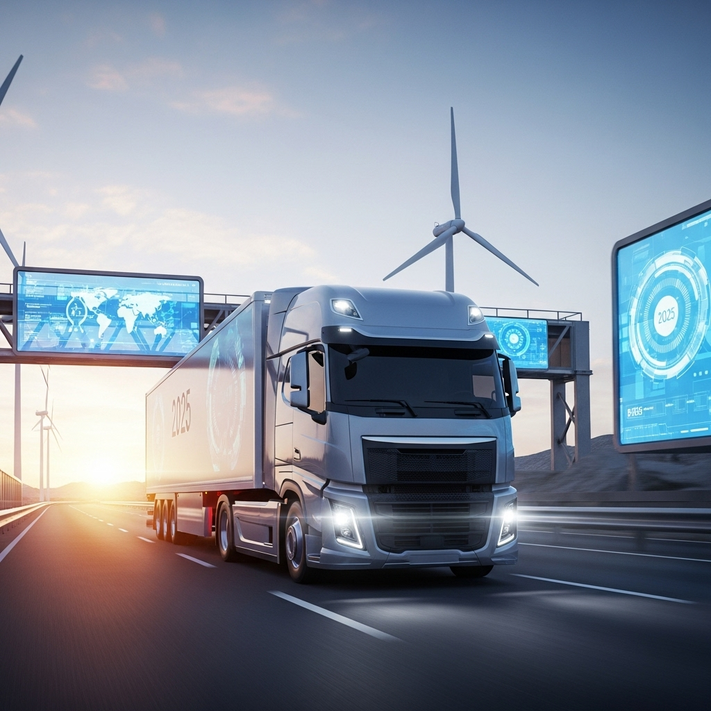 Przewodnik kierowcy ciężarówki na rok 2025: nowe technologie i wyzwania